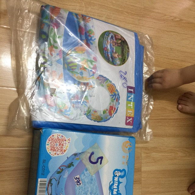 Bể bơi 3 chi tiết