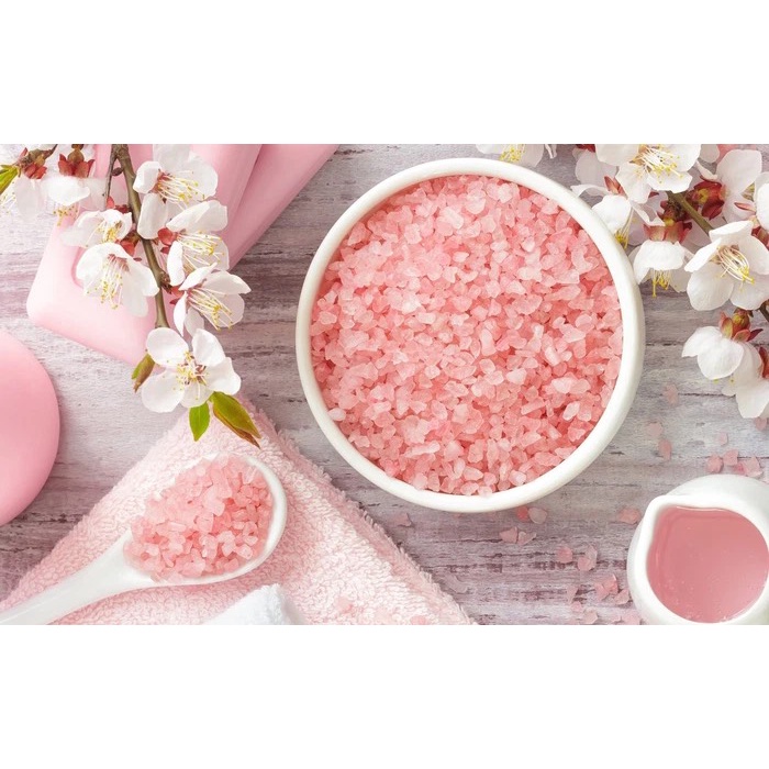 Muối hồng Himalaya Organic dạng hạt thô, tẩy tế bào chết, thải độc, nấu ăn, ăn kiêng, eatclean