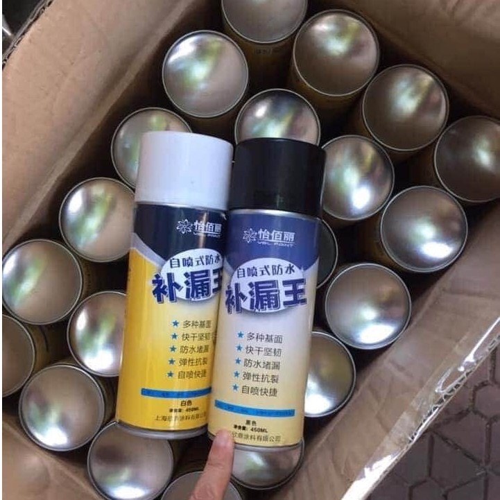 Chai Dung Dịch Xịt Chống Dột - Chống Thấm Nước - Bình Xịt Chống Thấm, Dột 450ml