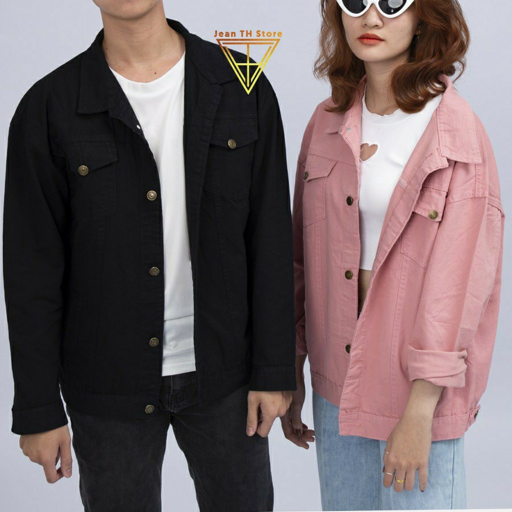 Áo Khoác Kaki Nam Nữ In Chữ (6 Màu) Form Rộng Hàn Quốc From New | BigBuy360 - bigbuy360.vn