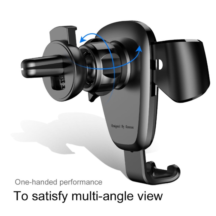 Sản Phẩm Giá đỡ điện thoại trên cửa gió điều hòa ô tô nhãn hiệu Baseus gắn SUYL-01