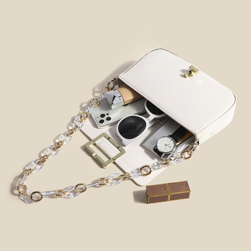 Túi xách nữ đẹp LOLI 88 túi đeo chéo đeo vai kẹp nách nữ công sở phối dây xích phong cách hàn quốc cao cấp TX71