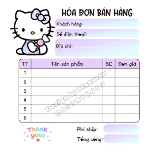 Hoá đơn mini cute 1liên