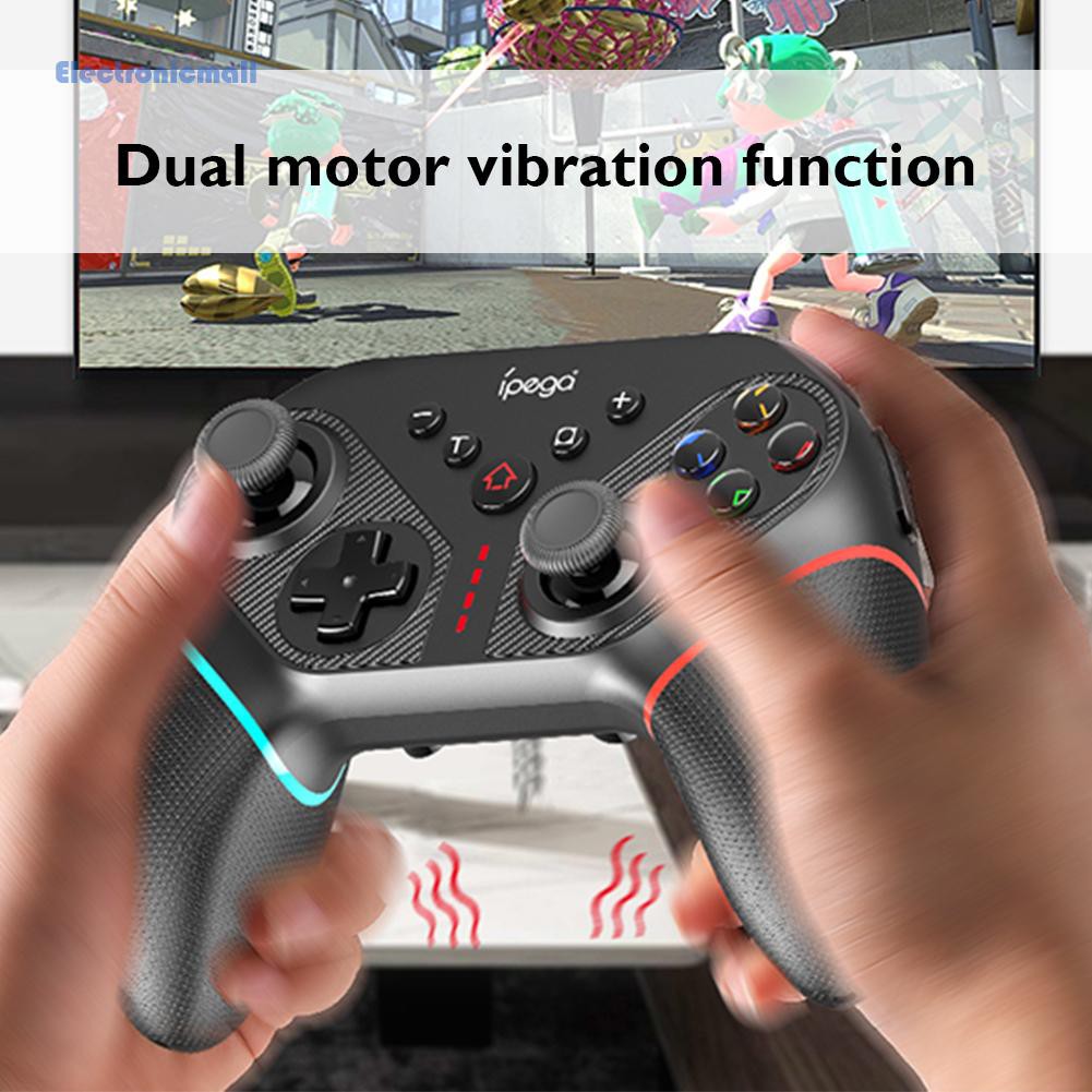 ElectronicMall01 Wireless Game Controller PG-SW038 6-Axis Programmable Bluetooth Gamepad with Turbo for Nintendo Switch