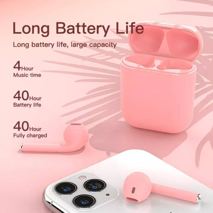 Tai Nghe Bluetooth Không Dây inpods i12 TWS cảm ứng AUUM1