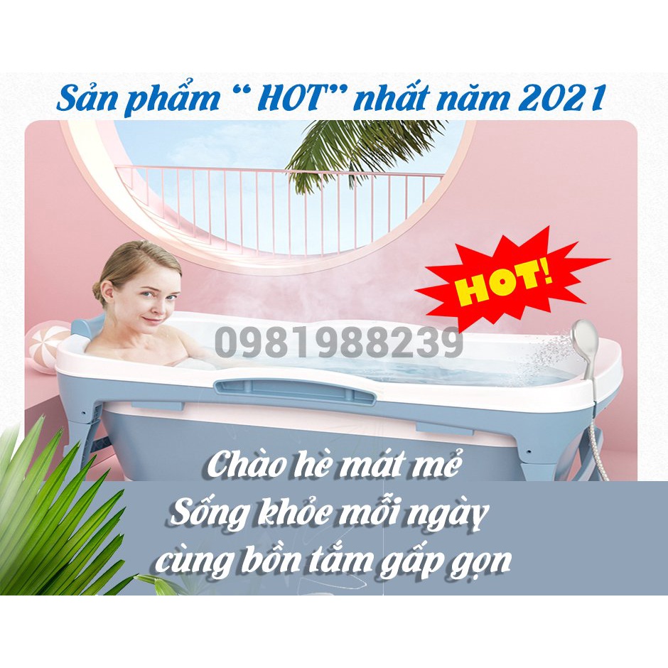 Bồn tắm gấp gọn thông minh cho mọi gia đình, người lớn và trẻ nhỏ đều sử dụng dễ dàng