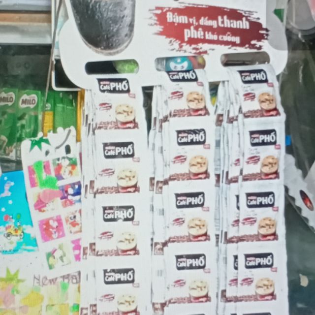 Cafe Phố đen đá (1dây 10gói×16g)