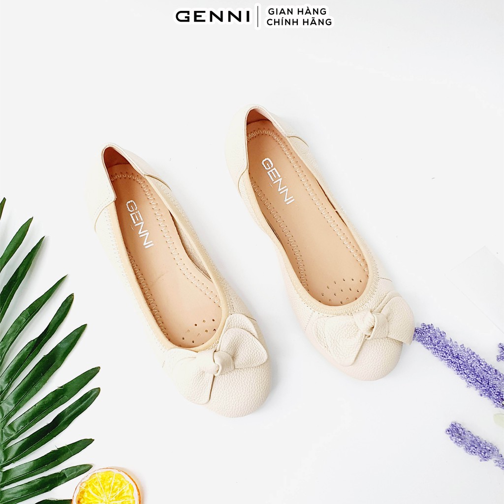 Giày bệt nơ da thật GE474 - Genni | BigBuy360 - bigbuy360.vn