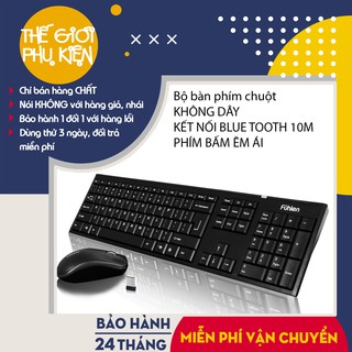 [Hàng Chính Hãng] Bộ chuột và bàn phím không dây Fuhlen A120G - Bảo hành 24 tháng