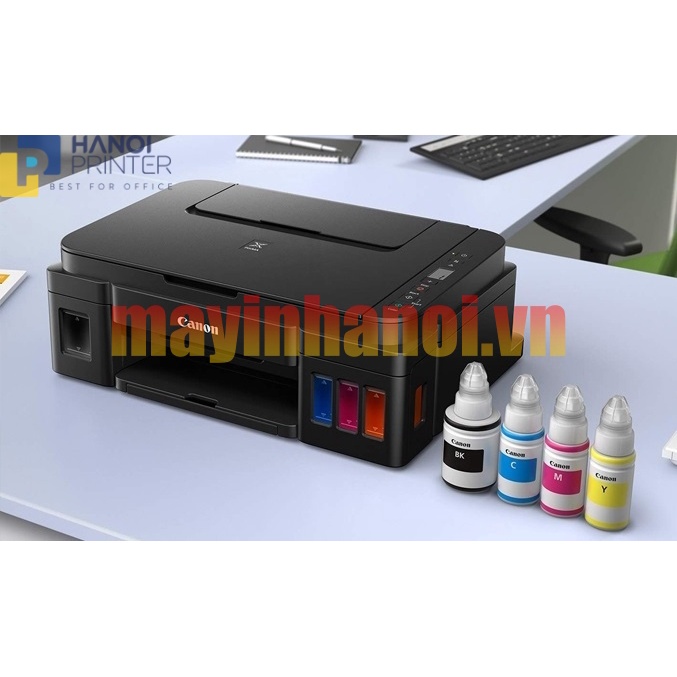 Máy in Canon PIXMA G3010, in phun màu, đa chức năng, in wifi, new fullbox bảo hành 12 tháng