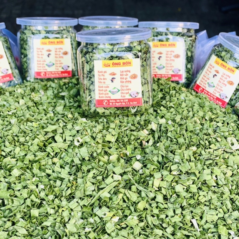 Hành Lá Việt Nam Sấy Khô - Giữ Hương Vị, Màu Sắc