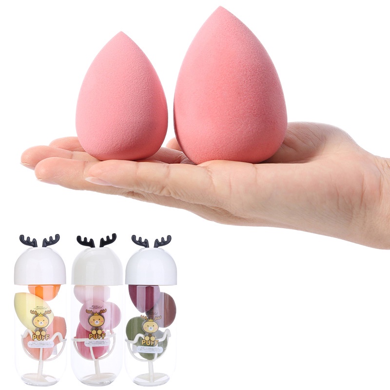 [Hàng mới về] Mút trang điểm kiểu quả trứng mềm mại chống xơ vải