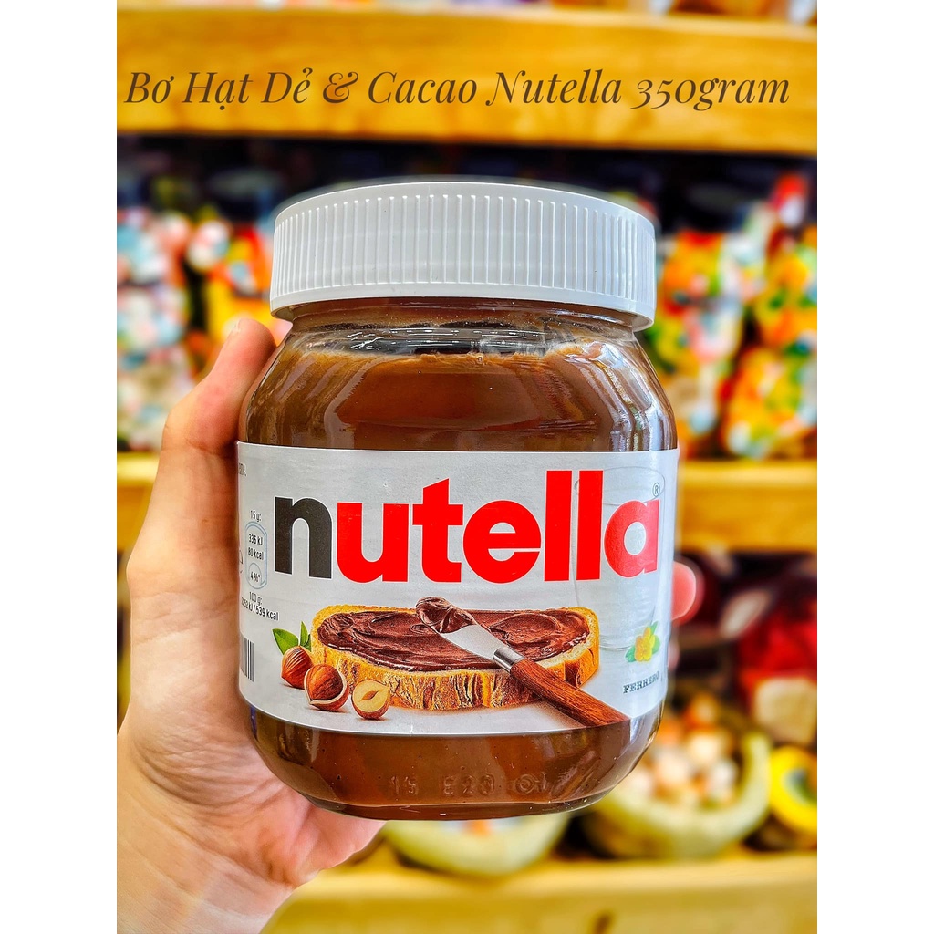 🌰 BƠ HẠT DẺ & CACAO NUTELLA 🌰⚡ Dùng cho nhiều món ăn, tiện lợi nhanh chóng⚡