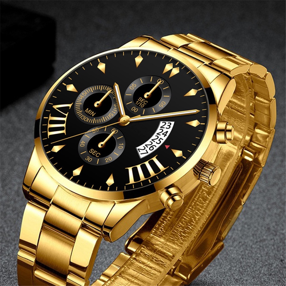  Đồng hồ nam dây thép không gỉ thời trang | BigBuy360 - bigbuy360.vn