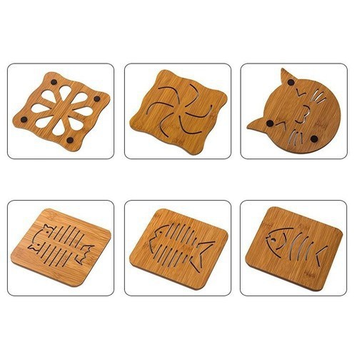 Tấm gỗ lót nồi siêu tiện dụng