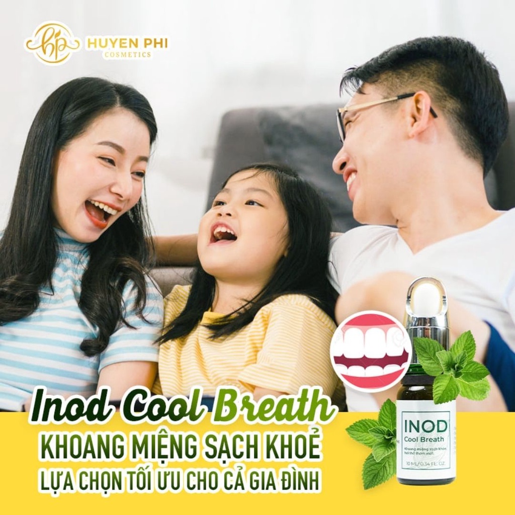 Serum Hôi Miệng INOD Huyền Phi HP86, Sạch Hôi miệng- Dứt Điểm Vấn Đề Răng Miệng Sâu Răng, Viêm Lợi, Đau Nhức Răng Miệng