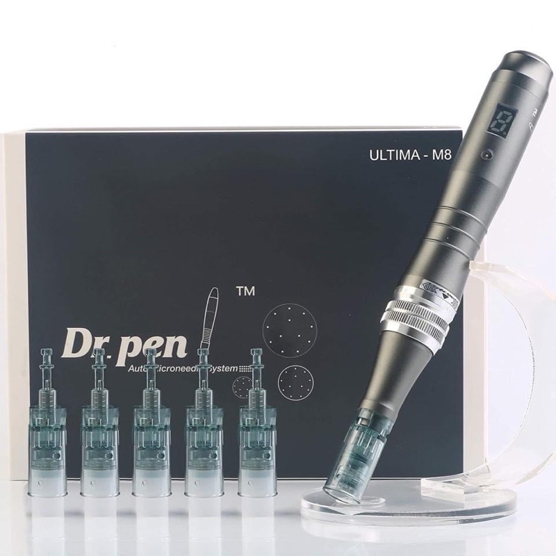 Máy Cấy Tảo Dr Pen M8 Chính Hãng Máy Phi Kim Cây Cấy Trắng Da May Pen Loại Chuẩn Kim Loại