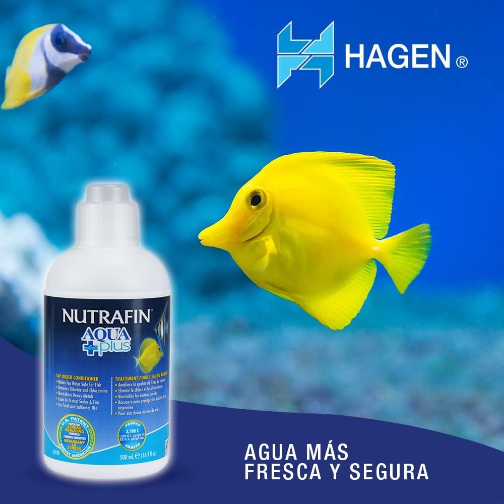 NUTRAFIN AQUA PLUS 500ml - Khử CLO - Chống Sốc - Giảm Stress cho cá cảnh