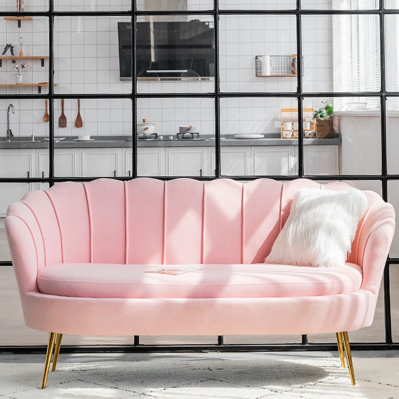 Bán trước✔Ghế sofa đơn sang trọng nhẹ nhàng kiểu Bắc Âu cửa hàng quần áo tối giản hiện đại phòng khách ngủ lười c