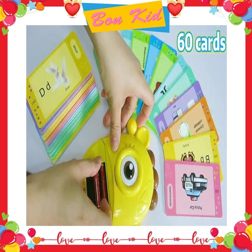 Máy Đọc Thẻ Tiếng Anh Cho Bé Flashcard Con Hươu 120 Từ Vựng - Đồ Chơi Giáo Dục Học Tập Thông Minh Trí Tuệ