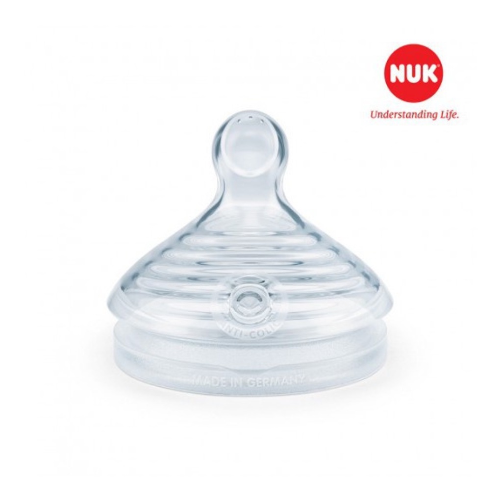 Bộ 2 Núm Ti NUK Nature Sense Chất Liệu Silicon Bền Chắc, An Toàn Cho Sức Khỏe Của Bé NU21494