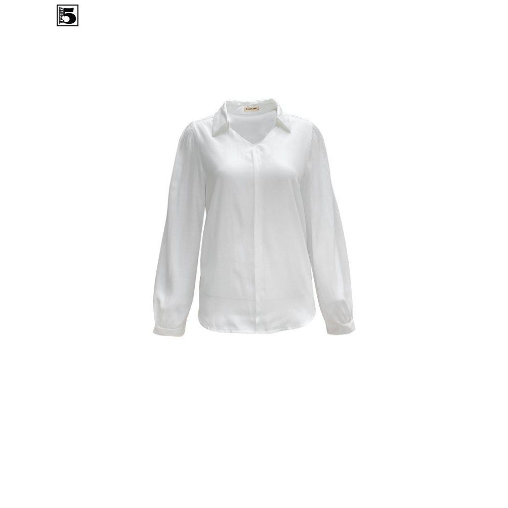 Áo sơ mi nữ cổ đức tay bồng Twentyfive N1005