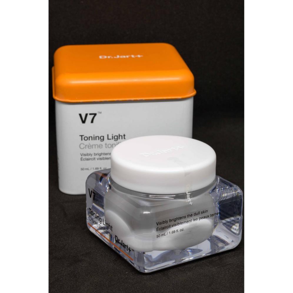 Kem Dưỡng Trắng Da  Cao Cấp V7 Toning Light Dr.Jart+ (50ml) Dưỡng Da Chuyên Sâu Tái Tạo Phục Hồi Làn Da