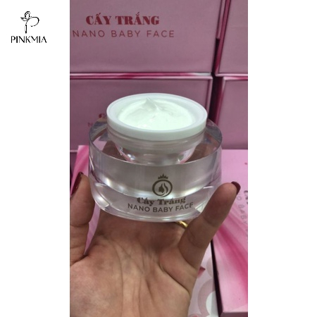 (Chính hãng) Cấy Trắng Nano Baby Face Trắng Da, Mờ Nám, Căng Bóng Da Dùng Cho Spa