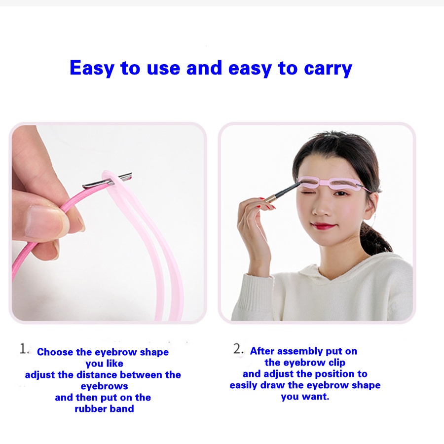 [Hàng mới về] Set 3/10 khuôn Kẻ Mày /Vẽ Lông Mày Cầm Tay miếng dán lông mày/Có Thể Tái Sử Dụng Cho Người Mới Bắt Đầu mới tập trang điểm