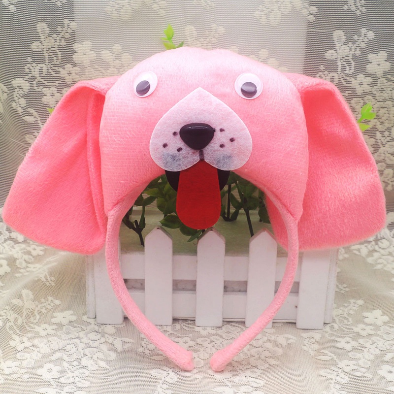 Băng Đô Tai Cún Hóa Trang Halloween Dễ Thương