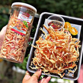 Combo 3 hũ mực xé hấp nước cốt dừa. Date luôn mới.