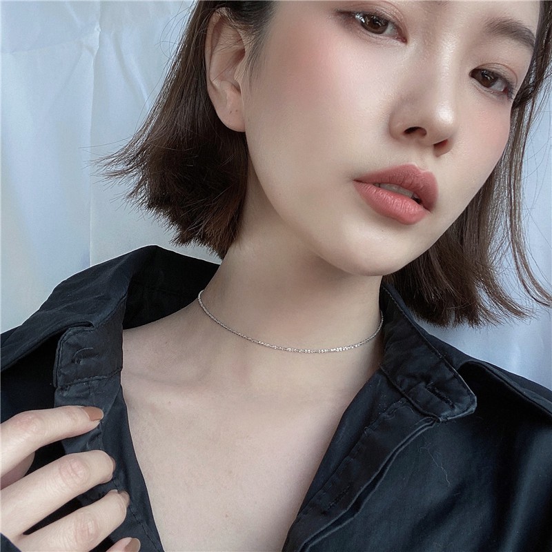 S925 Silver Ladies Necklace Fashion