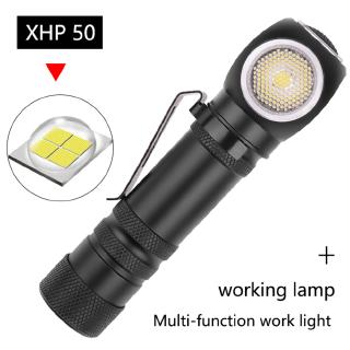 Đèn LED đội đầu nam châm có cổng sạc USB