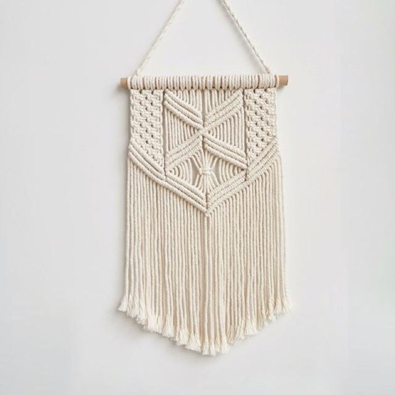 Mành Treo Tường Macrame Handmade Mi Casa Trang Trí Phòng, Decor Phòng MT269