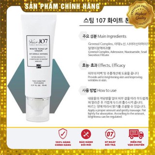 Kem dưỡng trắng da ngày steam 107