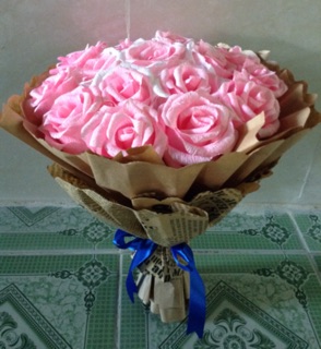 Hoa hồng giấy nhún
