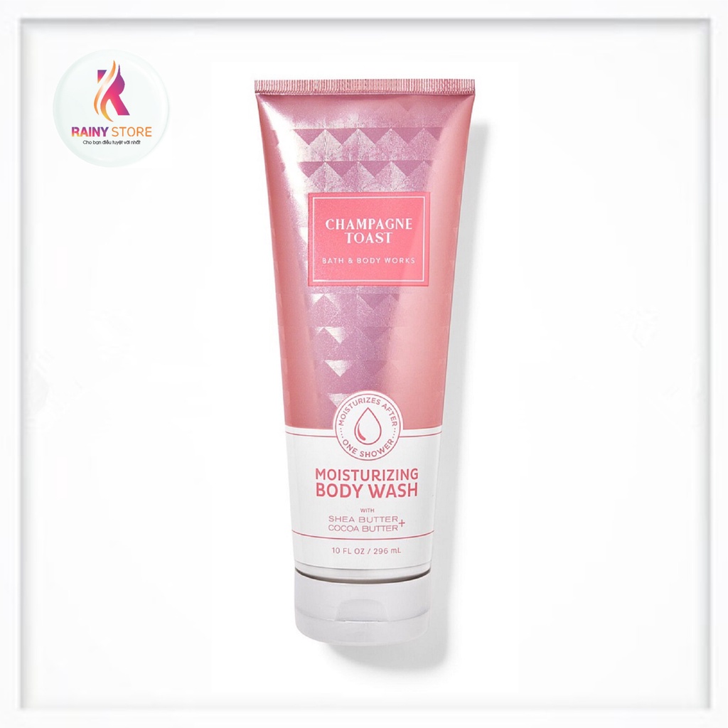 Kem tắm dưỡng ẩm Bath & Body Works Champagne Toast 296ml