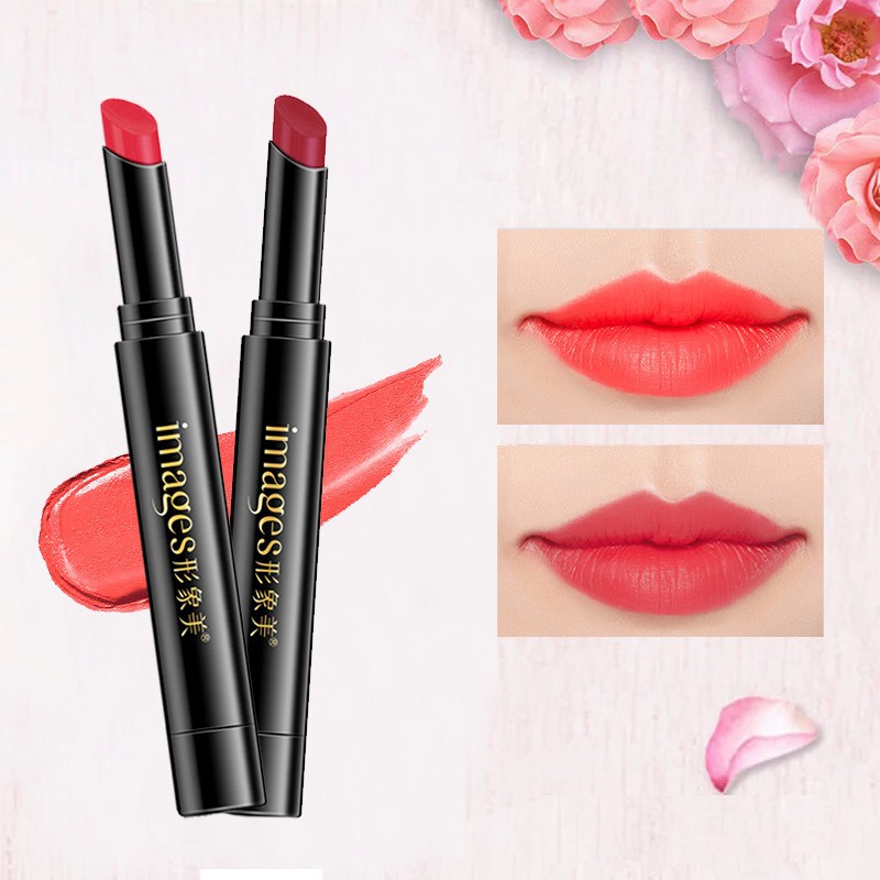 Son thỏi lì IMAGES mềm mượt lâu trôi 4 Tone màu quyến rũ , son bút chì siêu mịn MD-S24