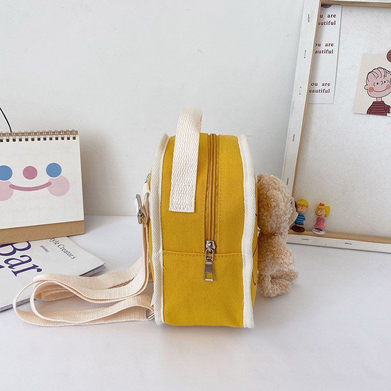 Balo canvas Họa Tiết Hoạt Hình Dễ Thương Cho Bé 2022