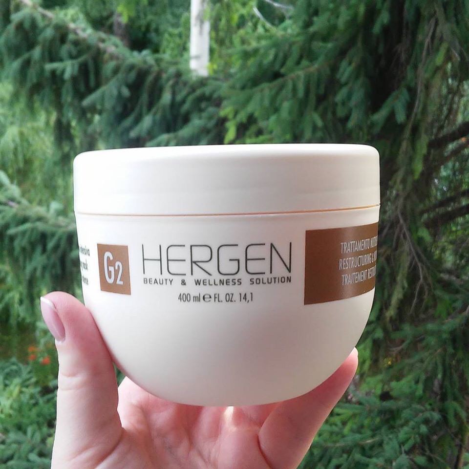 Mặt nạ tái tạo và nuôi dưỡng tóc hư tổn Hergen G2 Intense Nourishing Mask 400ml