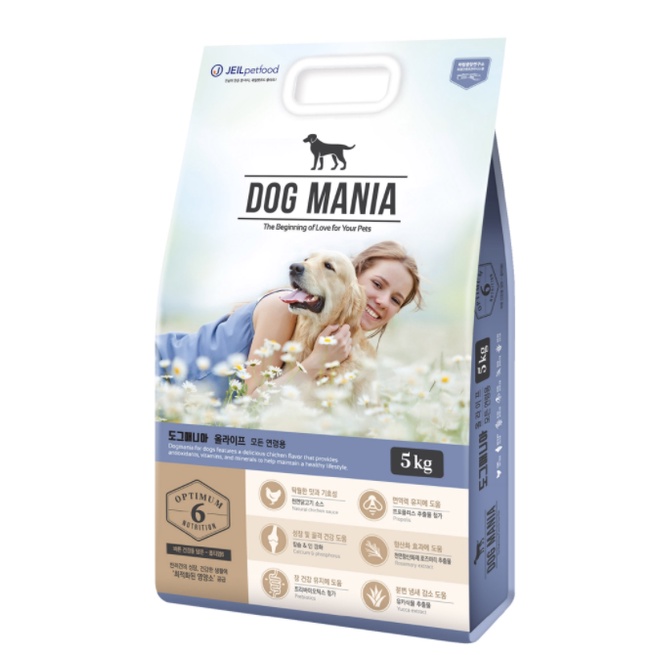 Thức ăn hạt Dog Mania túi 1kg