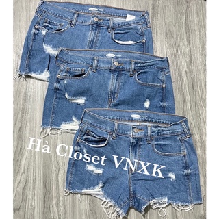 Quần Short Jean Nữ Old N@vì