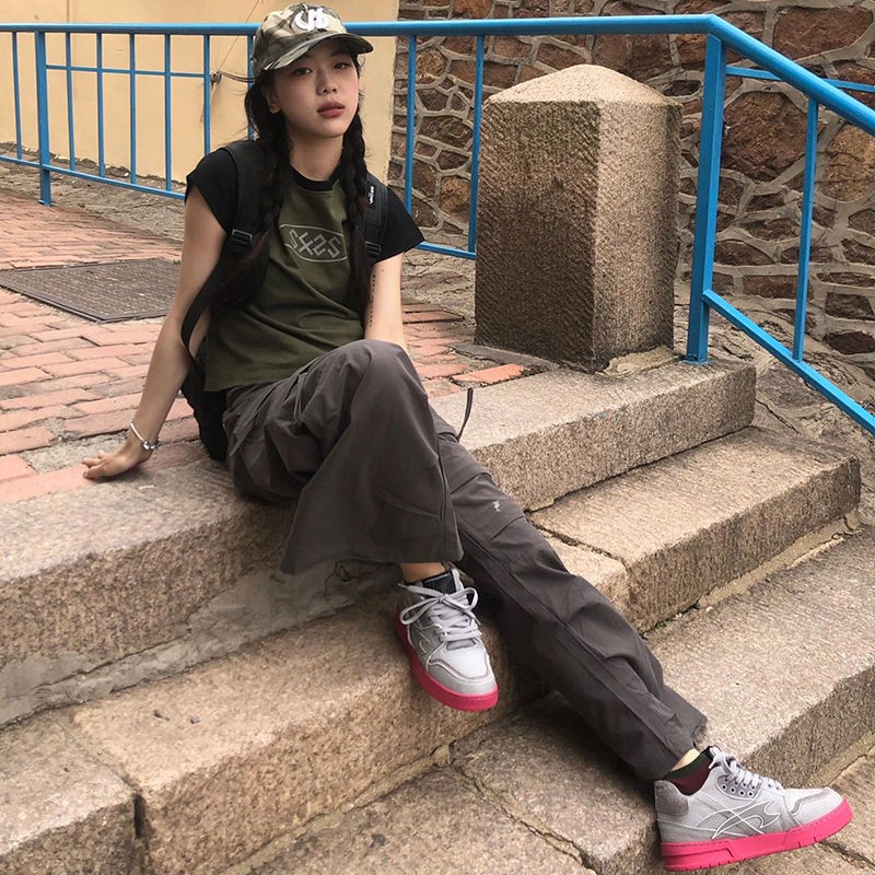 Áo Thun Ngắn Tay Dáng Ôm Phong Cách Retro Mỹ Thời Trang Mùa Hè Hàng Mới Dành Cho Bạn Nữ