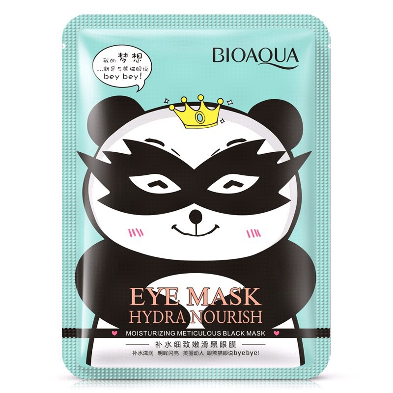 Lẻ 1 miếng mặt nạ mắt Gấu Trúc Bioaqua Eye Mask ( nấm rơm shop)