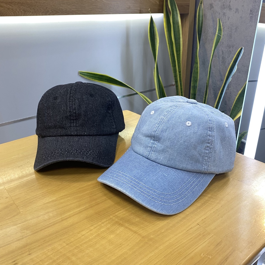 Mũ Lưỡi Trai Denim Jeans Bò Nam Nữ Thời Trang - Mã Số: LT727