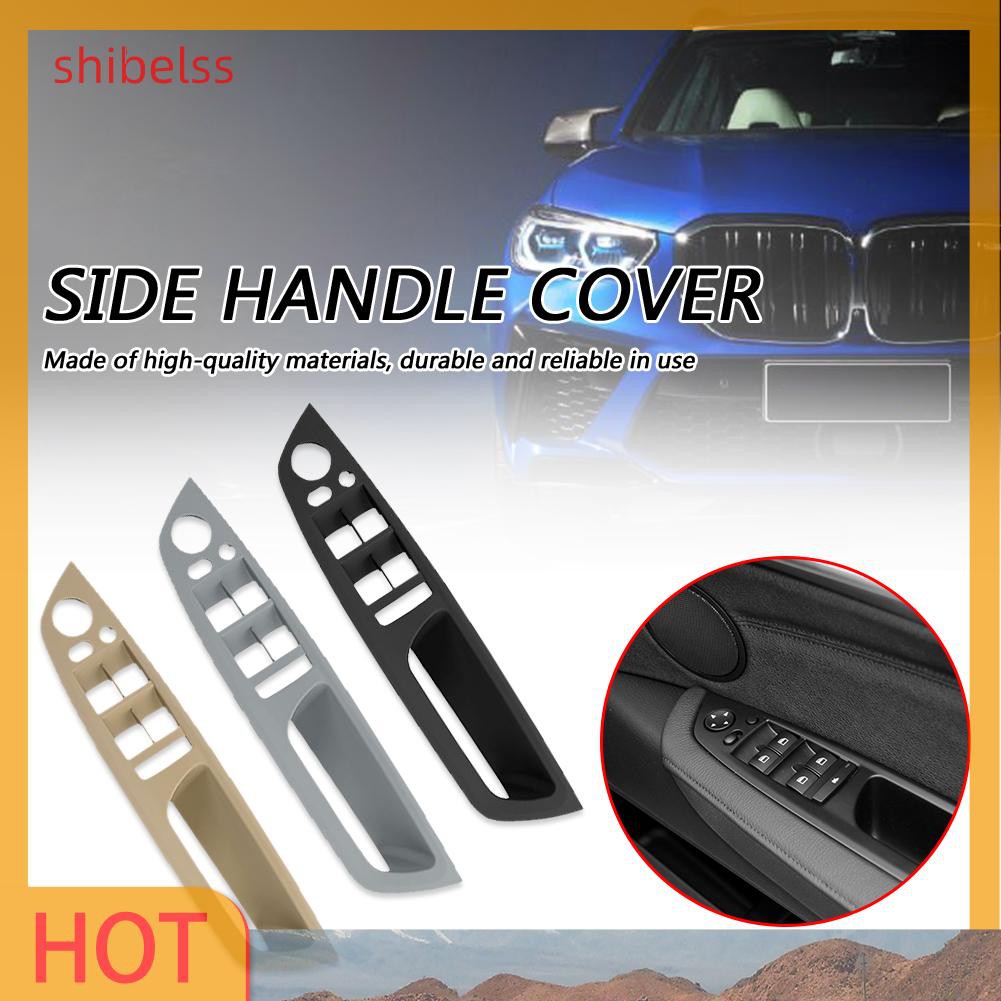 （ʚshibelss）Right Front Window Switch Door Handle Cover Panel for BMW X5 E70 X6 E71