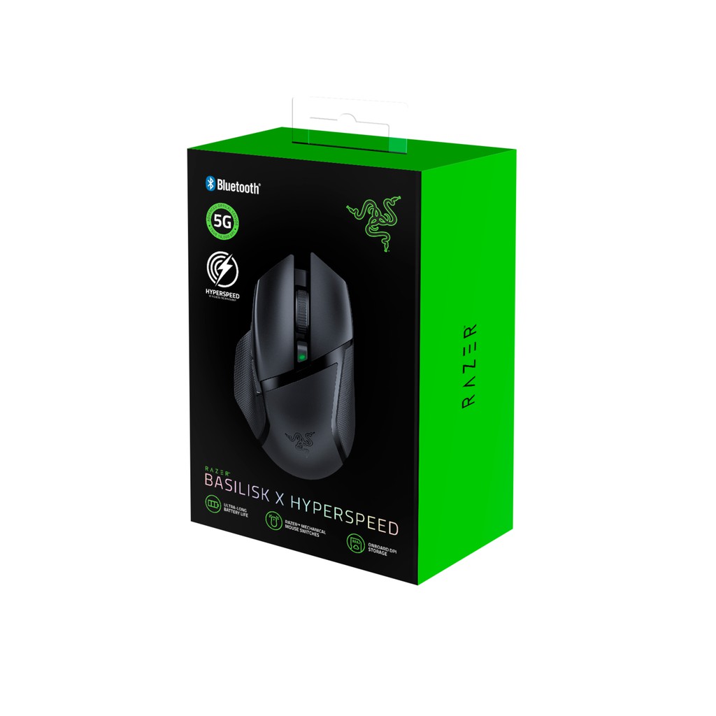 Chuột Razer Basilisk X HyperSpeed-Wireless Ergonomic_RZ01-03150100-R3A1