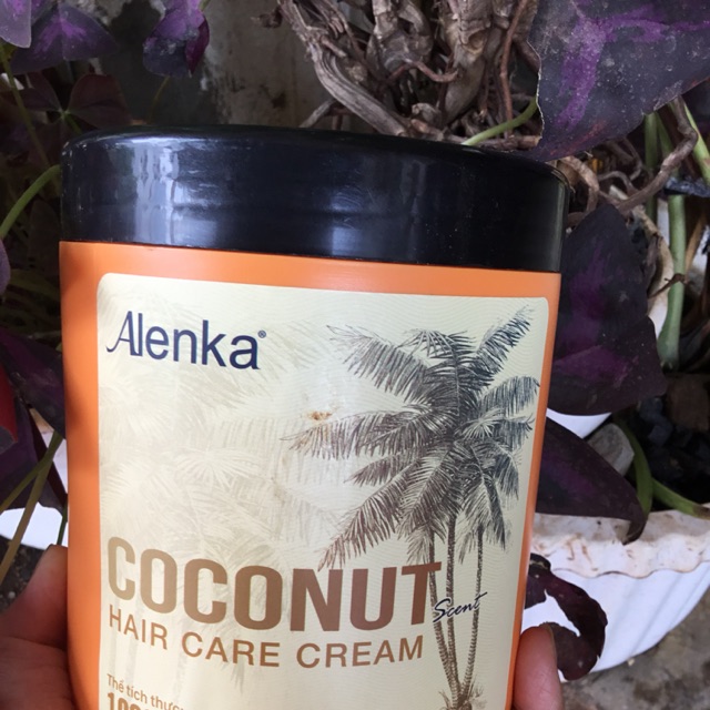 Dầu hấp ủ tóc coconut hari care cream alenka