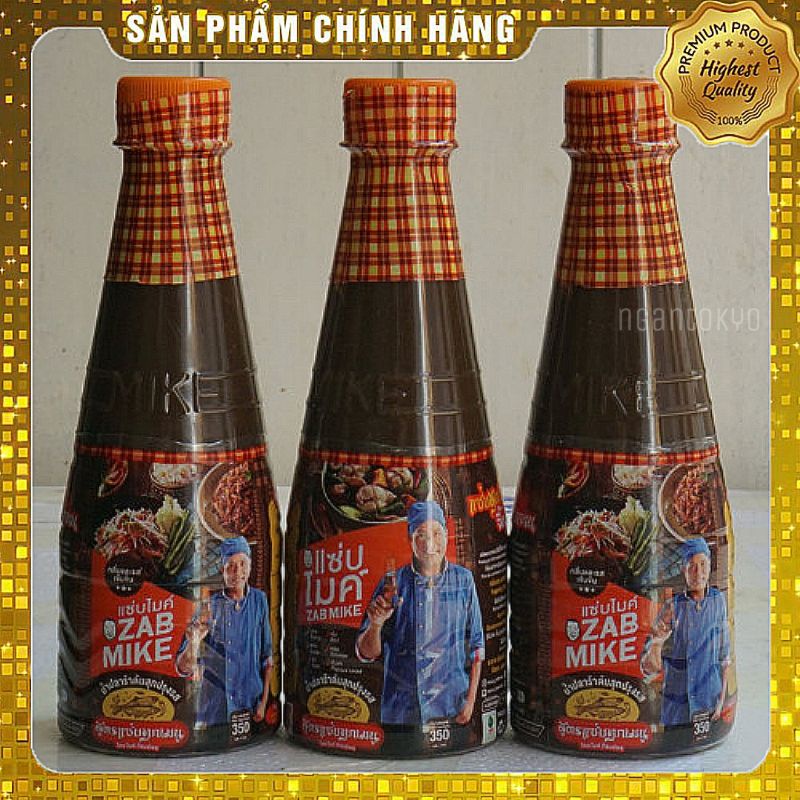 MẮM TRỘN GỎI SOMTAM ZAB MIKE THÁI LAN CHAI 350ML