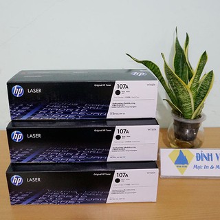 Hộp mực HP 107A Chính Hãng Dung cho Máy in HP 107/ 135/ 137- W1107A